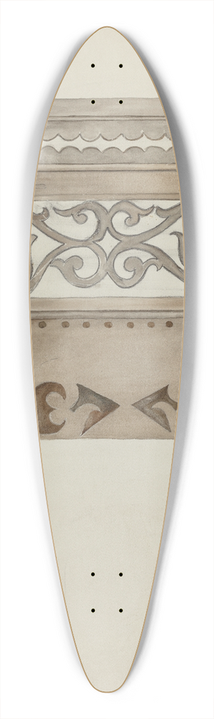 Juanita Lantz - Bed 39.3 inch art pintail longboard deck