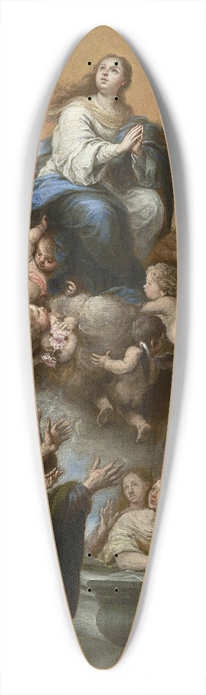 Juan Simn Gutirrez - The Assumption of the Virgin 39.3 inch art pintail longboard deck