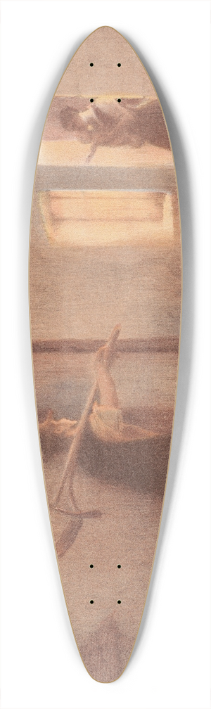 Jules Alexis Muenier - Le retour des champs 39.3 inch art pintail longboard deck