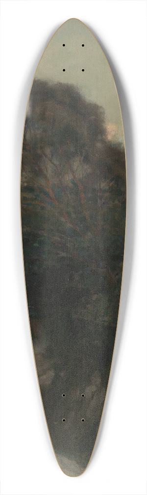 Jules Alexis Muenier - Serenity 39.3 inch art pintail longboard deck