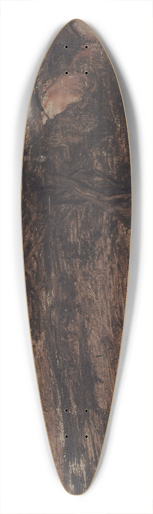 Jules Bastien-Lepage - Portrait de Victor Hugo 39.3 inch art pintail longboard deck