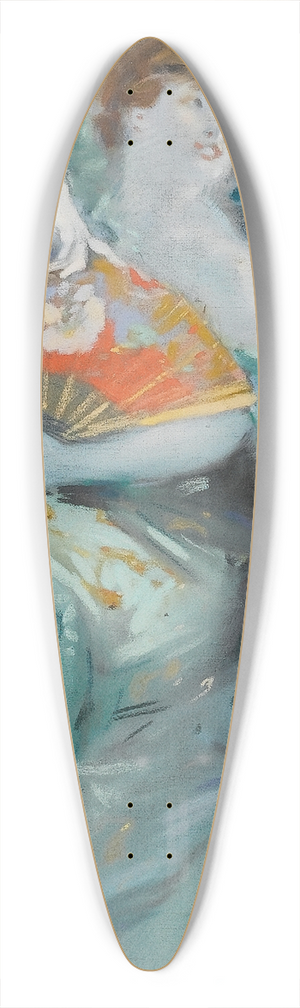Jules Chret - Portrait of a Lady 39.3 inch art pintail longboard deck
