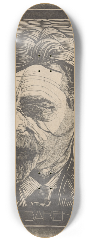 Chris Lebeau - Portret van Otto Barendsen 8.25 inch art skate deck Chris Lebeau - Portret van Otto Barendsen 8.25 inch art skate deck