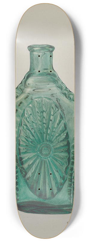 Chris Makrenos - Flask 8.25 inch art skate deck