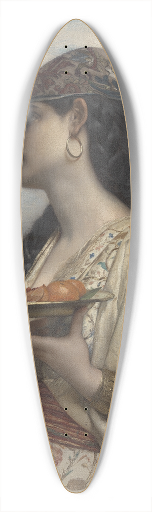 Jules Joseph Lefebvre - Slave with a Bowl of Fruit 39.3 inch art pintail longboard deck