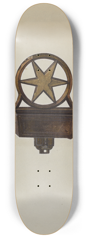 Chris Makrenos - Match Holder 8.25 inch art skate deck