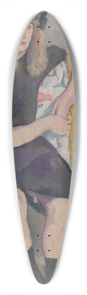 Jules Pascin - Little Jeanne 39.3 inch art pintail longboard deck