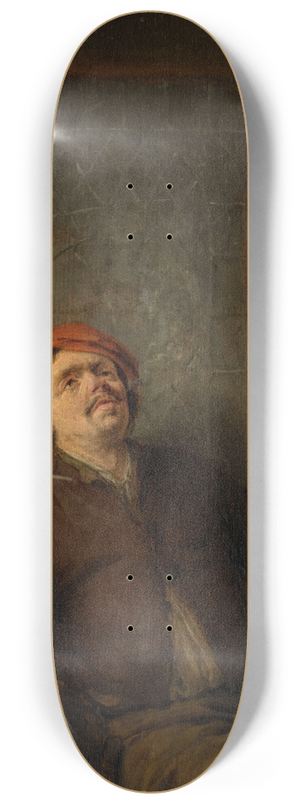 Adriaen van Ostade - The Smoker 8.25 inch art skate deck Adriaen van Ostade - The Smoker 8.25 inch art skate deck