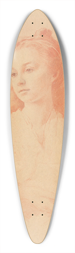 Julian Alden Weir - JulieSturgis 39.3 inch art pintail longboard deck Julian Alden Weir - JulieSturgis 39.3 inch art pintail longboard deck