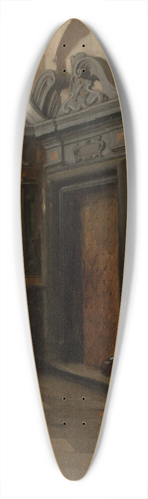 Julian Maszyski - Sacristy 39.3 inch art pintail longboard deck