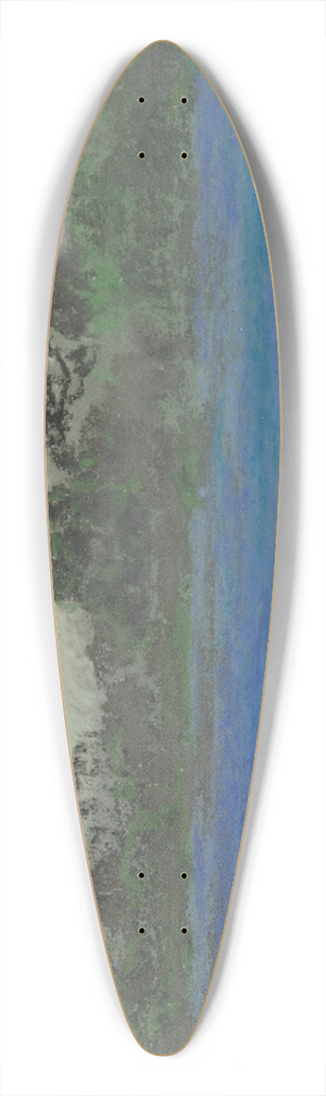 Julian Onderdonk - Bluebonnet Field 39.3 inch art pintail longboard deck