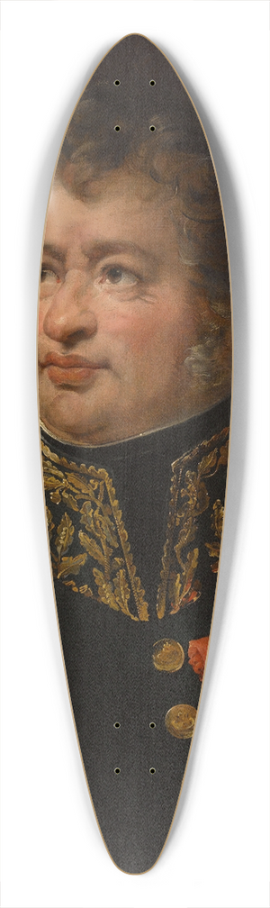 Julie Hugo - Le gnral Joseph-Leopold Sigisbert Hugo 39.3 inch art pintail longboard deck