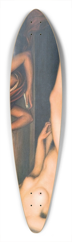 Julio Romero De Torres - La Buenaventura 39.3 inch art pintail longboard deck