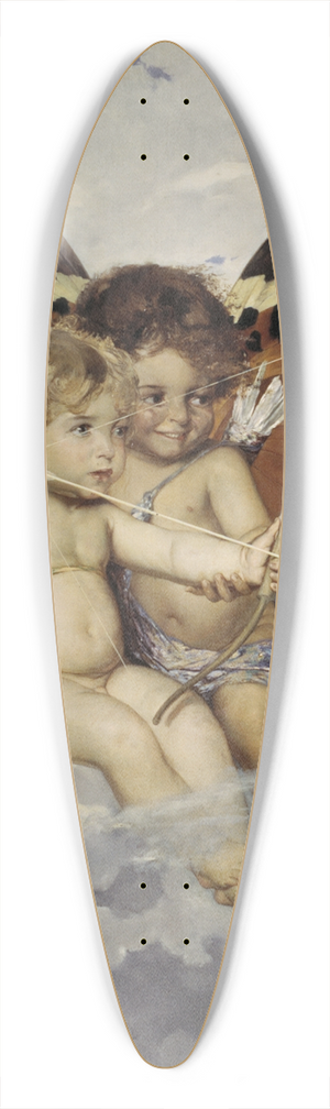 Julius Kronberg - Cupids 39.3 inch art pintail longboard deck