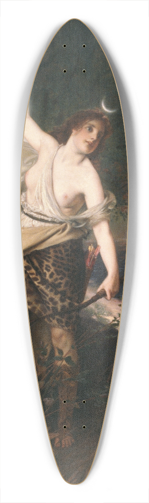 Julius Kronberg - Diana 39.3 inch art pintail longboard deck