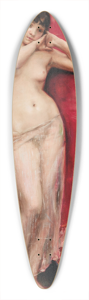 Julius Leblanc Stewart - Lesclave 39.3 inch art pintail longboard deck