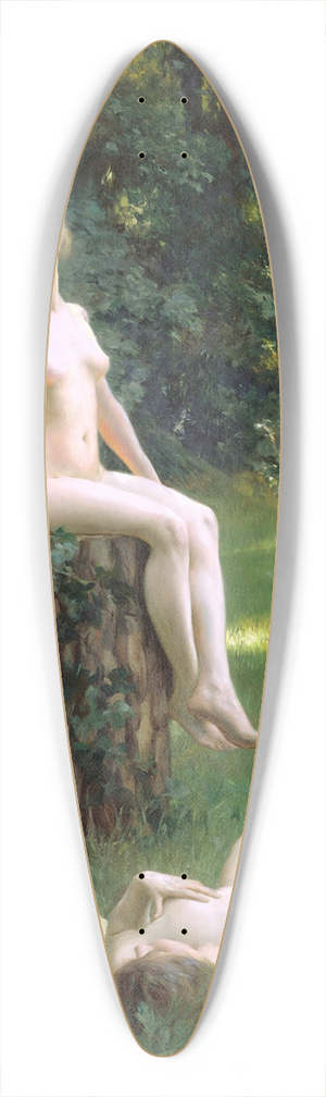 Julius Leblanc Stewart - The Glade 39.3 inch art pintail longboard deck