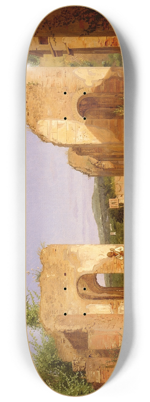 Christen Kbke - Gateway in the Via Sepulcralis in Pompeii 8.25 inch art skate deck Christen Kbke - Gateway in the Via Sepulcralis in Pompeii 8.25 inch art skate deck