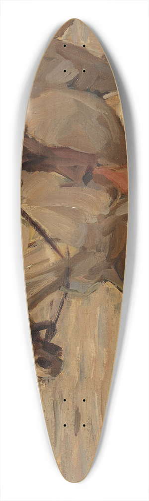 Julius Seyler - In der Schwemme 39.3 inch art pintail longboard deck