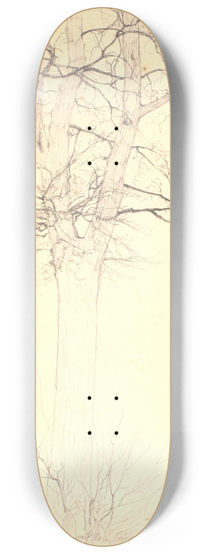 Christen Kbke - Lind ved Krlighedsstien 8.25 inch art skate deck Christen Kbke - Lind ved Krlighedsstien 8.25 inch art skate deck