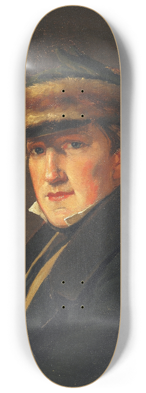 Christen Kbke - Portrt af Emmerik Hgh-Guldberg 8.25 inch art skate deck Christen Kbke - Portrt af Emmerik Hgh-Guldberg 8.25 inch art skate deck