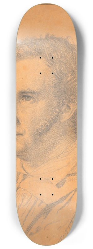 Christen Kbke - Portrt af Jacob Georg Kbke justitsrd, stiftfysikus i Nykbing F 8.25 inch art skate deck