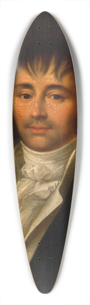 Jzef Pitschmann - Portrait of Euzebiusz Sowacki 39.3 inch art pintail longboard deck
