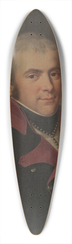 Jzef Pitschmann - Portrait of Ksawery Krasicki (17741844) 39.3 inch art pintail longboard deck