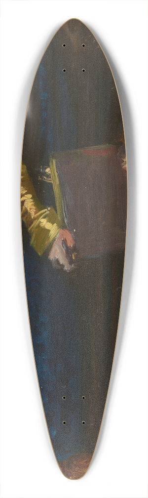 Jzef Simmler - Jako of Tczyns Garment. Study to the Painting The Oath of Queen Jadwiga 39.3 inch art pintail longboard deck