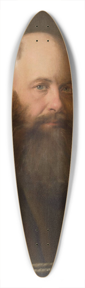 Jzef Simmler - Portrait of Capuchin Beniamin Szymaski 39.3 inch art pintail longboard deck