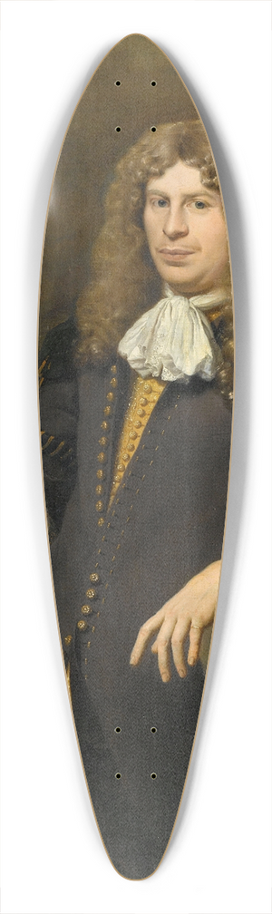 Karel Dujardin - Portrait of a Man, possibly Jacob de Graeff, Alderman of Amsterdam in 1672 39.3 inch art pintail longboard deck