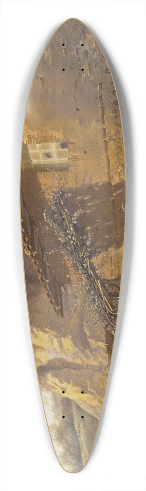 Karel Dujardin - The Smithy 39.3 inch art pintail longboard deck