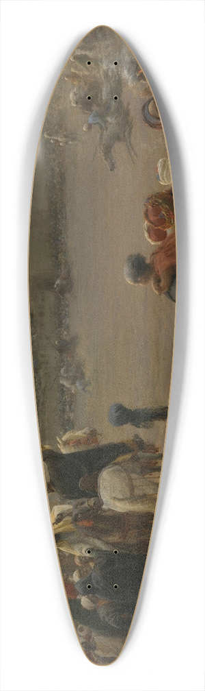 Karel Ooms - Fantasia in Egypt 39.3 inch art pintail longboard deck Karel Ooms - Fantasia in Egypt 39.3 inch art pintail longboard deck