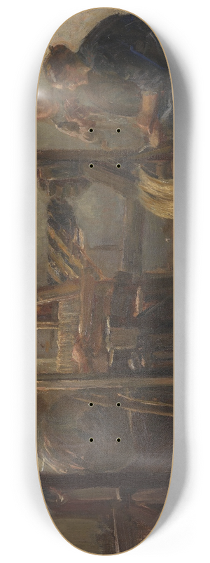 Christian Adam Landenberger - Weaving Room 8.25 inch art skate deck