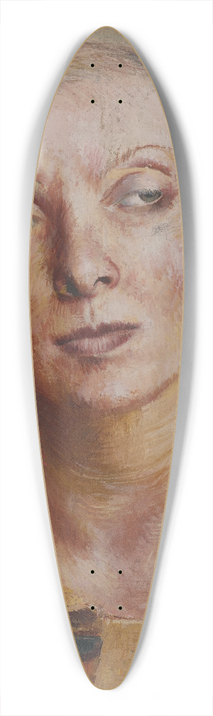 Karin Luts - Self-Portrait 39.3 inch art pintail longboard deck