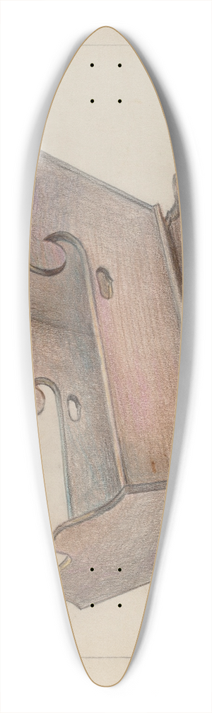 Karl Joubert - Cradle 39.3 inch art pintail longboard deck