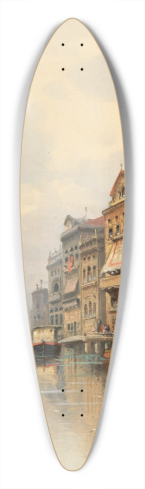 Karl Kaufmann - Untitled 39.3 inch art pintail longboard deck