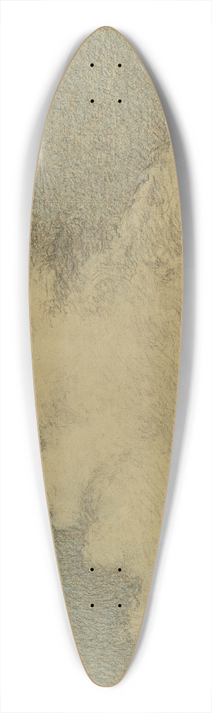 Karl Nordstrm - Rising Clouds 39.3 inch art pintail longboard deck