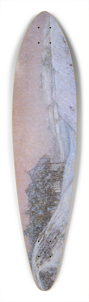 Karl Nordstrm - Snowfall 39.3 inch art pintail longboard deck
