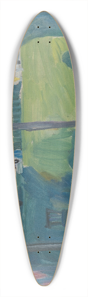 Karl Prsimgi - Toomeme motiiv 39.3 inch art pintail longboard deck
