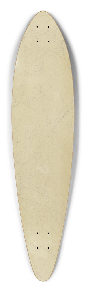 Karl Sandhaas - Bildnis Dr. Ringseis aus Landshut 39.3 inch art pintail longboard deck