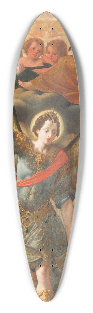 Karl Santner - langelo custode 39.3 inch art pintail longboard deck