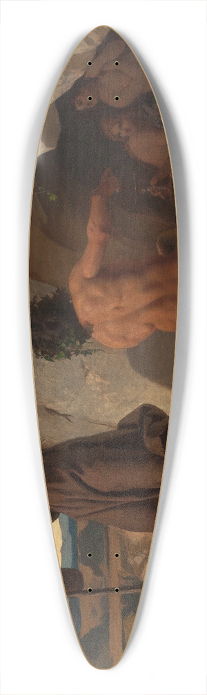Karl Schnbrunner - Versuchung des Heiligen Antonius 39.3 inch art pintail longboard deck Karl Schnbrunner - Versuchung des Heiligen Antonius 39.3 inch art pintail longboard deck