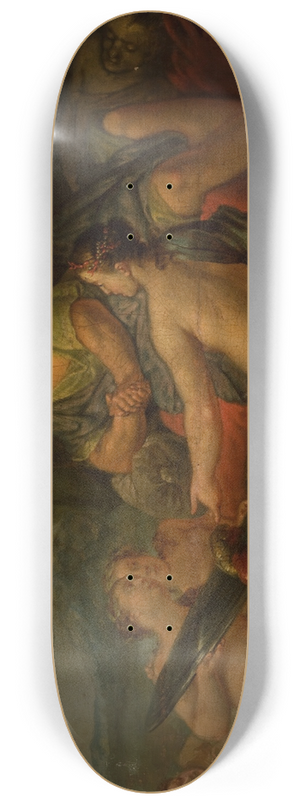 Christian Bernhard Rode - Mythological Scene 8.25 inch art skate deck