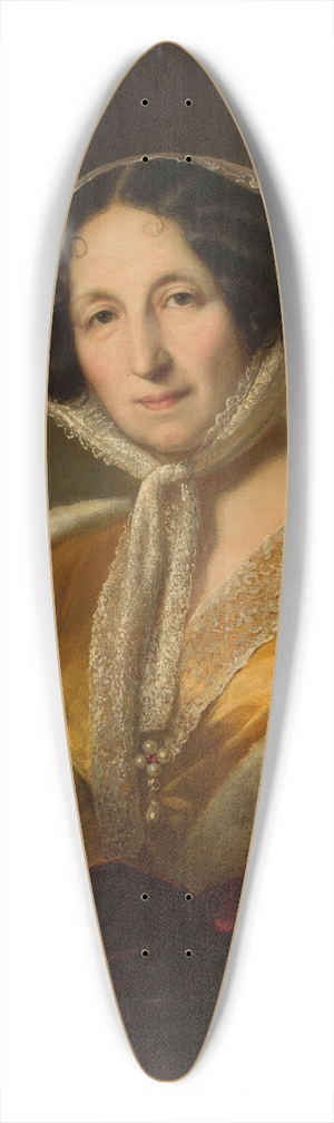 Karl von Blaas - Portrait of Elbieta Woroncow ne Branicka(17921880) 39.3 inch art pintail longboard deck