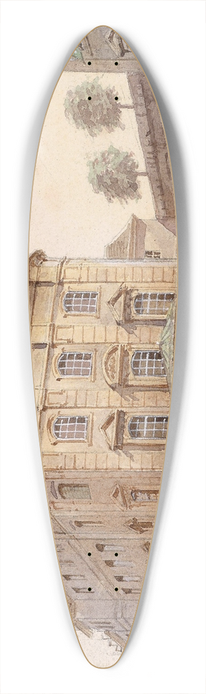 Karl Wenzel Zajicek - Krtnertortheater 39.3 inch art pintail longboard deck