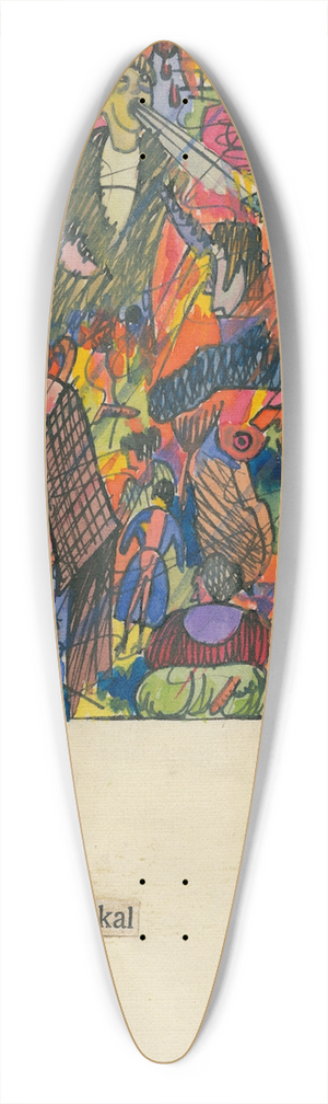 Karl Wiener - Das altbekannte originelle Abendlokal 39.3 inch art pintail longboard deck