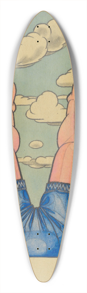 Karl Wiener - Himmelfahrt 39.3 inch art pintail longboard deck