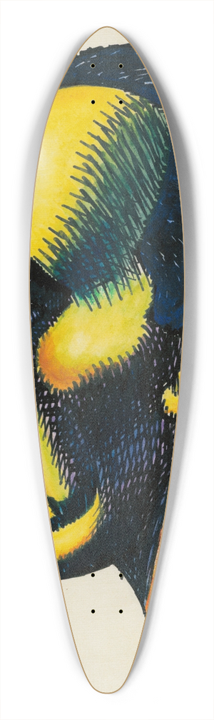 Karl Wiener - Kopfstudie, aus; Profile, 10 Bltter, Graz I 39.3 inch art pintail longboard deck