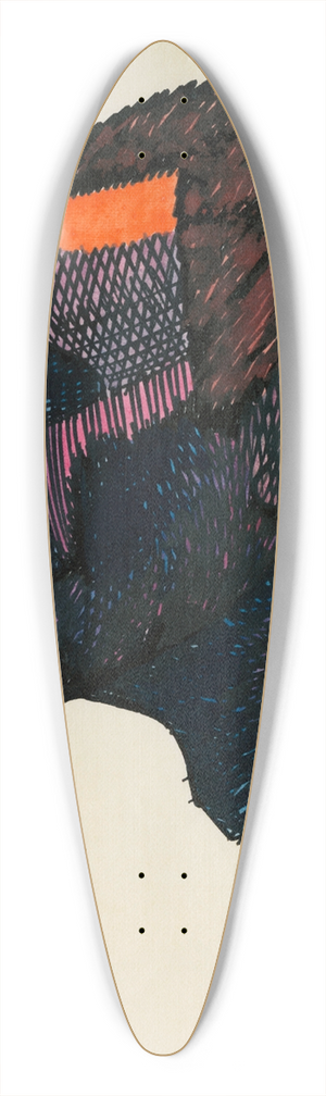 Karl Wiener - Kopfstudie, aus; Profile, 10 Bltter, Graz II 39.3 inch art pintail longboard deck